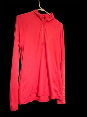 Old Navy Hot Pink Active Quarter-Zip Pullover